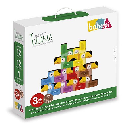 Babebi Joguinhos De Bolsa: Empilhe Os Tucanos
