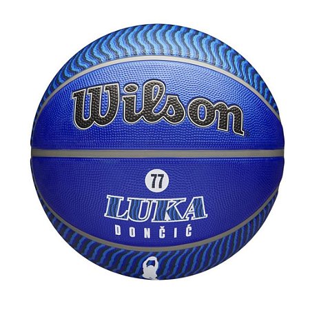 Bola de Basquete Wilson Nba Player Icon Outdoor Luka 7 - Game1 - Esportes &  Diversão