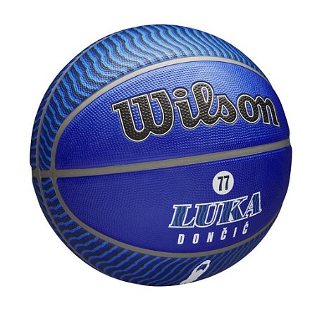 Bola de Basquete Wilson Nba Player Icon Outdoor Luka 7 - Game1 - Esportes &  Diversão