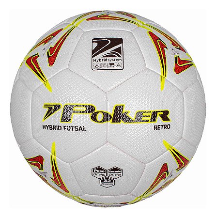 Bola Futsal Pro 32 Gomos Hybrid Retro