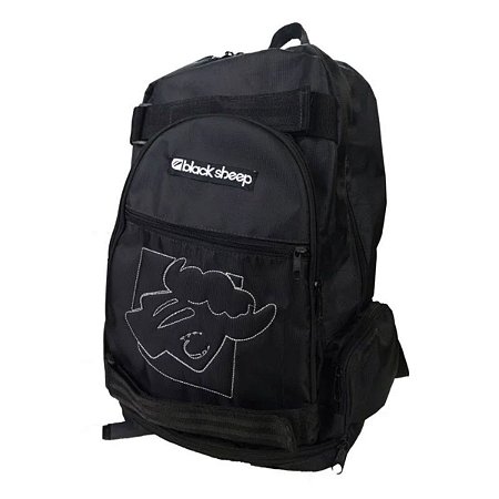Mochila Black Sheep Fiber Skatebag Porta Skate