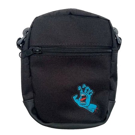 Shoulder Bag Santa Cruz Screaming Hand Preto