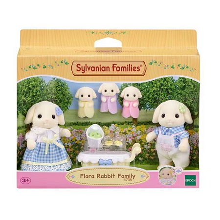 Família dos Coelhos Floral Sylvanian Families 5735