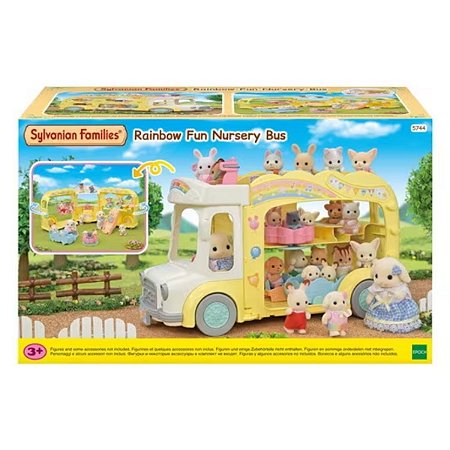 Ônibus Arco-Íris Jardim da Infância Sylvanian Families 5744