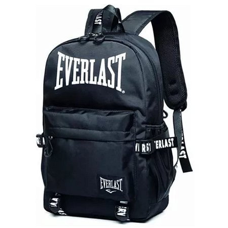 Mochila Everlast Strap Nylon Preta