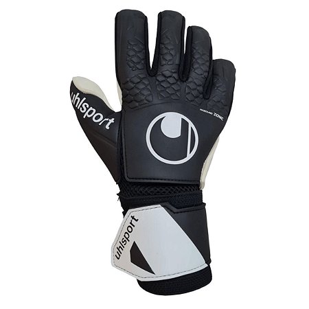 Luva de Goleiro Uhlsport Ultrasoft Preto Tamanho 09