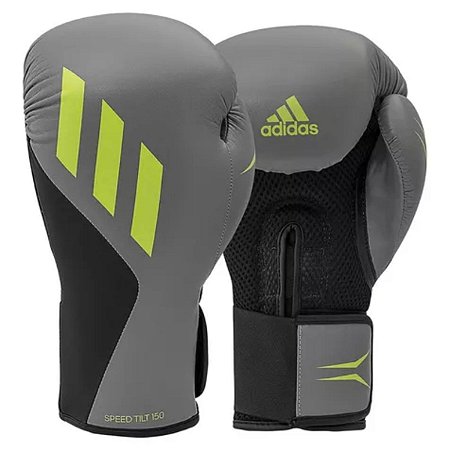 Luva de Boxe Adidas Speed Tilt Tg 150 Cinza e Verde 10oz