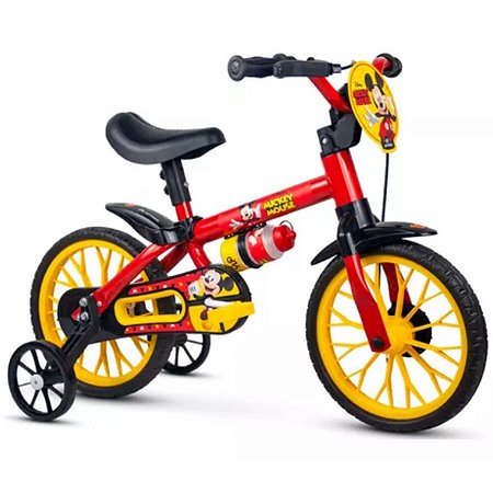 Bicicleta Infantil Aro 12 Mickey Nathor
