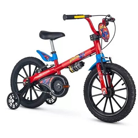 Bicicleta Infantil Aro 16 Spider Man Nathor