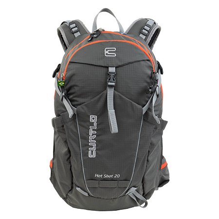 Mochila Curtlo Hotshot 20L Preto e Laranja