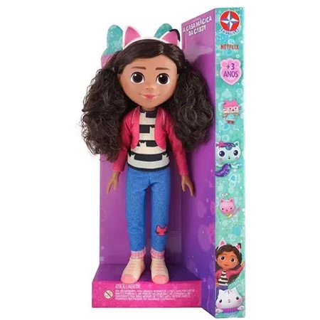 Boneca Gabby 39 cm Casa Mágica Da Gabby Estrela