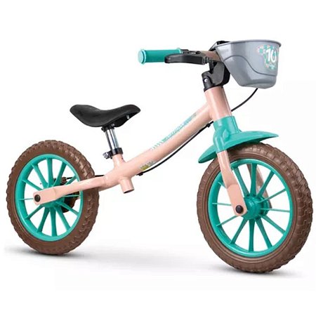 Bicicleta Balance Infantil Bike Love 2 Aro 12 Nathor
