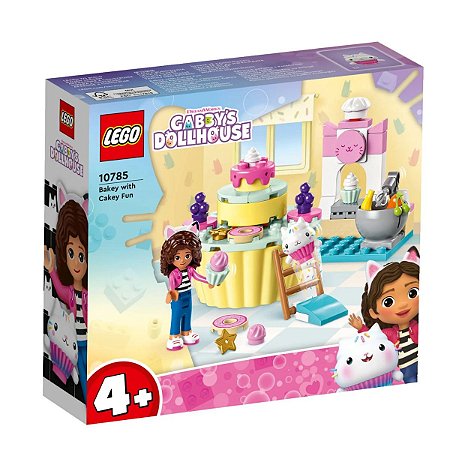Lego Gabby's Dollhouse Diversão na Confeitaria com o Cakey
