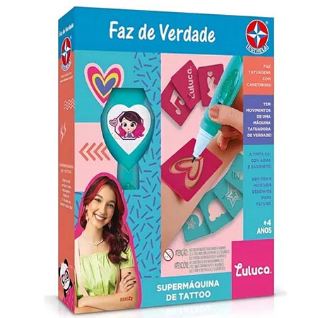 Super Máquina De Tatto da Luluca Estrela