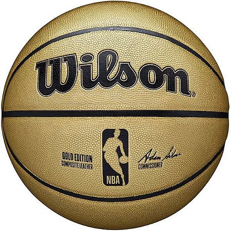Bola de Basquete Wilson NBA Alliance Autograph Gold Edition 7