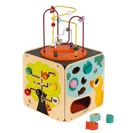 Super Cubo Multi Atividades 5 em 1 Janod