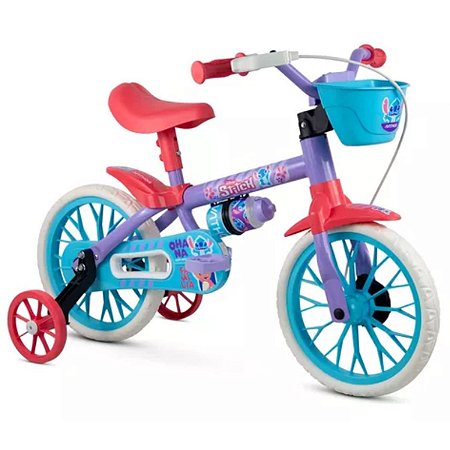 Bicicleta Aro 12 Nathor Disney Stitch
