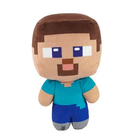 Pelúcia Steve Minecraft Estrela