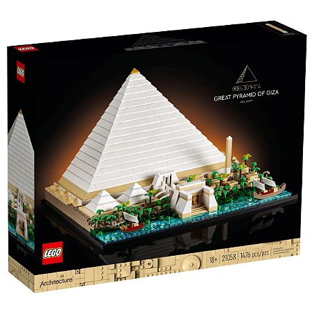 Lego Architecture Grande Pirâmide de Gizé 21058