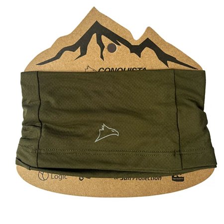 Bandana com Proteção Solar Dry Cool UPF50 Conquista Verde