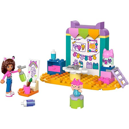Lego Gabby's Dollhouse - Artesanato com Baby Box
