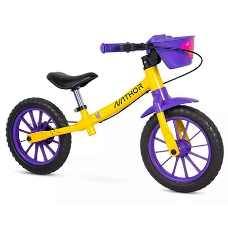 Bicicleta Balance Infantil Bike Garden Fly Aro 12 Nathor