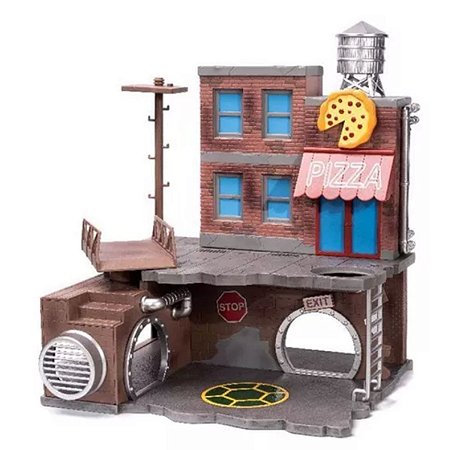 Diorama Casa Tartarugas Ninja Jada