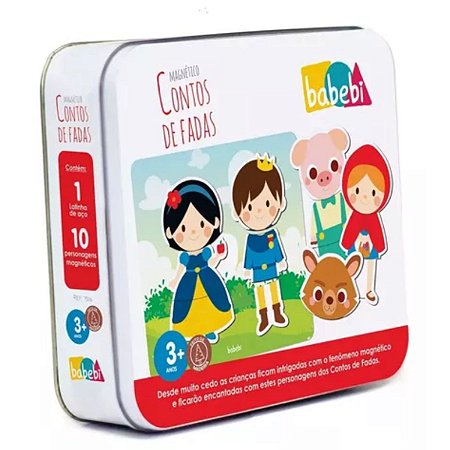 Jogo Contos de Fadas Magnético 7016 Babebi