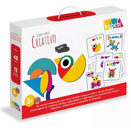 Quebra-cabeça Criativo Babebi 7026