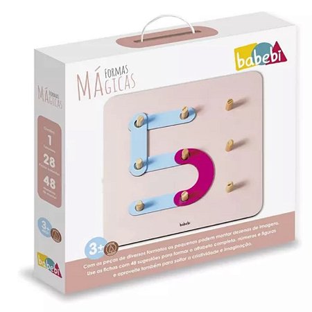 Brinquedos Formas Mágicas Babebi 6066