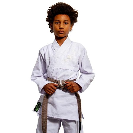 Kimono Infantil KVRA Bjj Branco