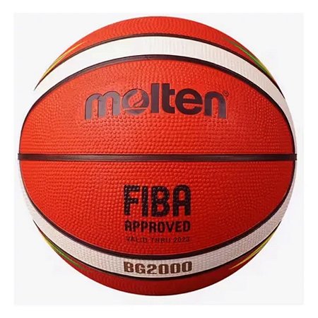 Bola de Basquete Molten BG2000 Rubber Cover Infantil T5