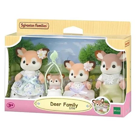 Sylvanian Families Familia Dos Cervos Epoch 5799