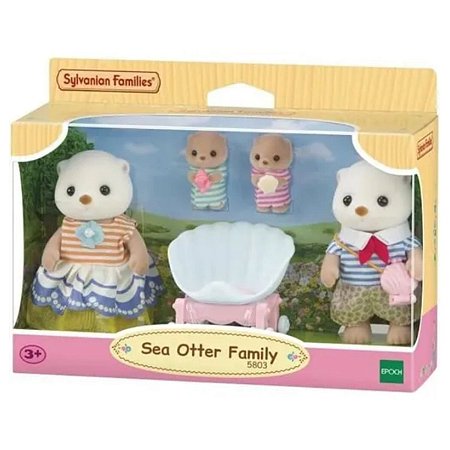 Sylvanian Families Família das Lontras-marinhas Epoch 5803