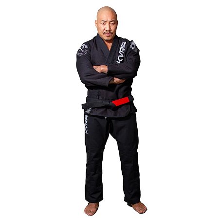 Kimono de Jiu Jitsu KVRA Shadow Preto