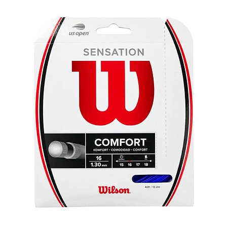 Corda Wilson Sensation Blue 16 Azul Cartela