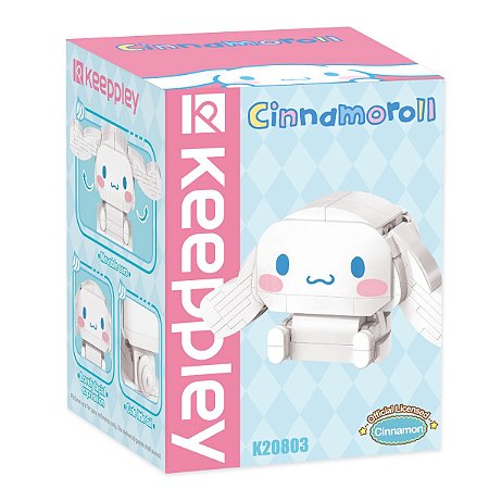 Bloco de montar Cinnamoroll Hello Kitty e Amigos Keepplay