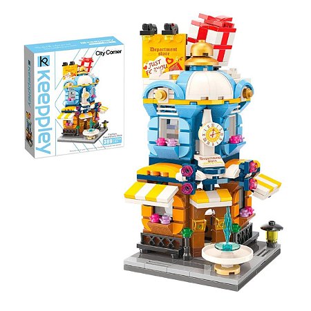 Bloco de Montar Loja de Departamentos City Corner Keepplay