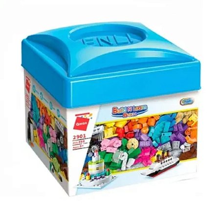 Caixa Bloco de Montar Build'n Learn Box Keepplay