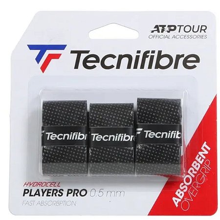 Overgrip Tecnifibre Players Pro 0.5 mm Preto