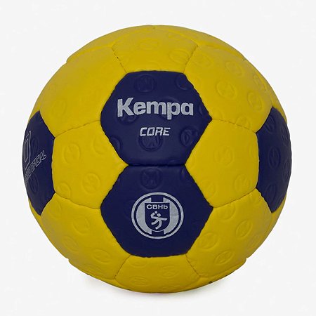 Bola de Handebol Kempa Core Amarelo e Azul