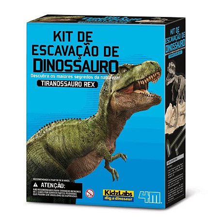 Kit de Escavação Tiranossauro Rex 4M