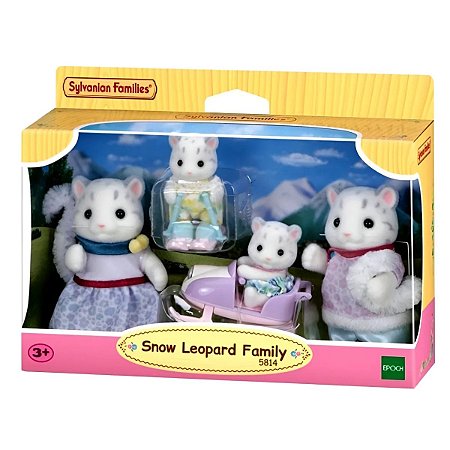 Sylvanian Families A Família Leopardo das Neves Epoch 5814