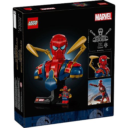 Lego Marvel Busto Homem-Aranha de Ferro 76326