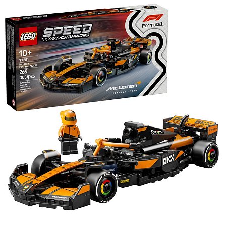 Lego Speed Champions Fórmula 1 McLaren Team MCL38 77251
