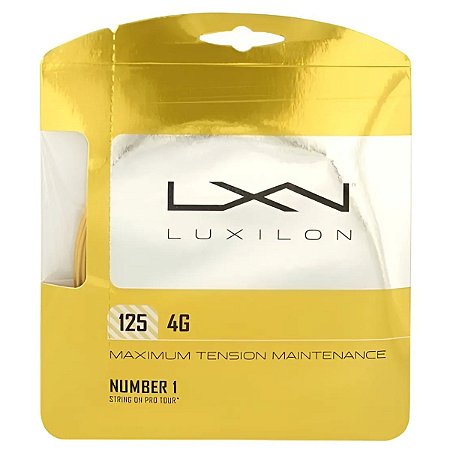 Corda Luxilon 4g 1.25mm Set Individual