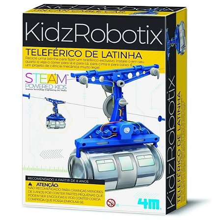 Brinquedo Educativo Teleférico de Latinha 4m