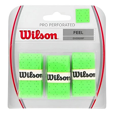 Overgrip Wilson Pro Perforated Feel Verde