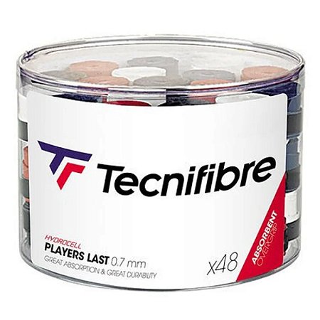 Overgrip Tecnifibre Players Last Atp 0,7mm 1 unidade
