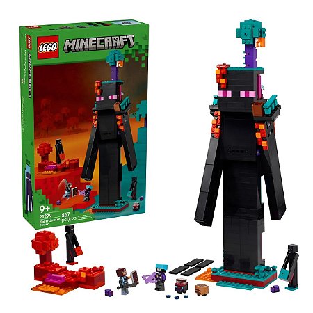 Lego Minecraft Torre Enderman: Conjunto De Construção 21279